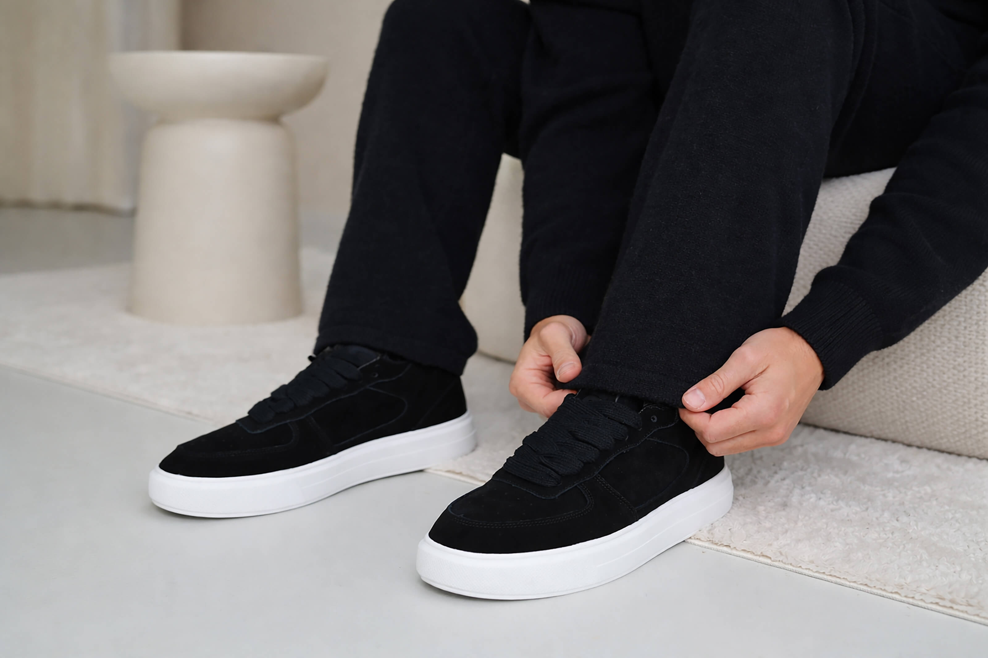 Suede Court Trainer | Smarter Trainers for Smarter Looks