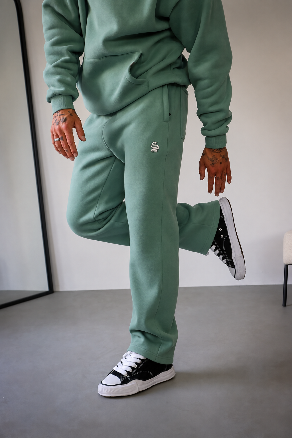 Core Luxe Joggers - Sage
