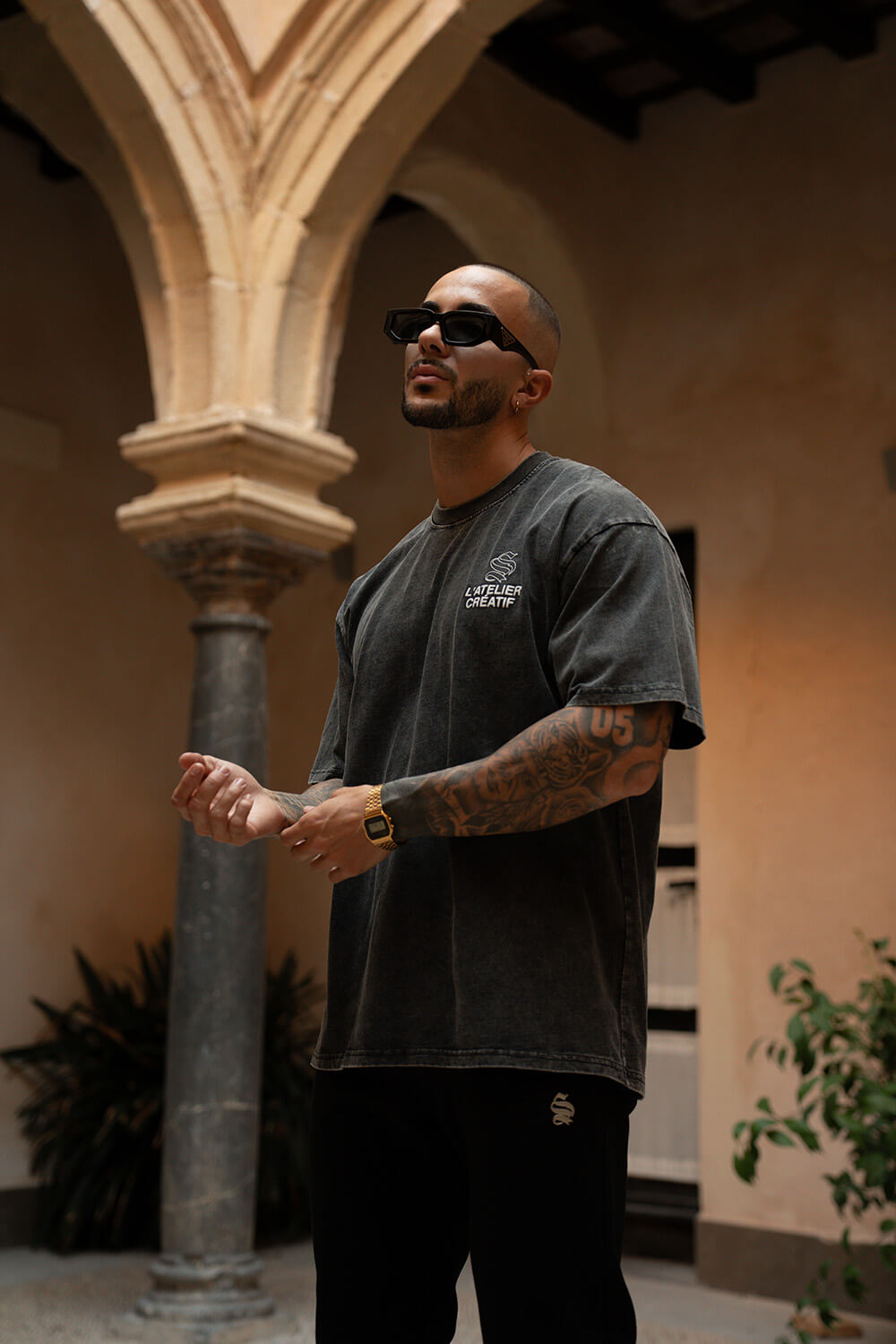 Atelier Creatif Tee - Acid Grey