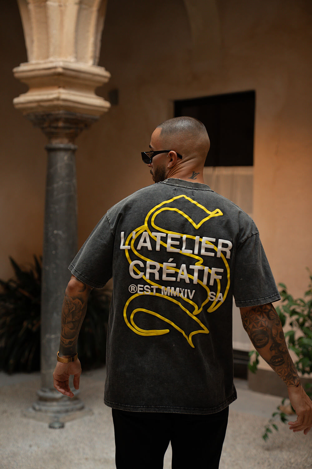 Atelier Creatif Tee - Acid Grey