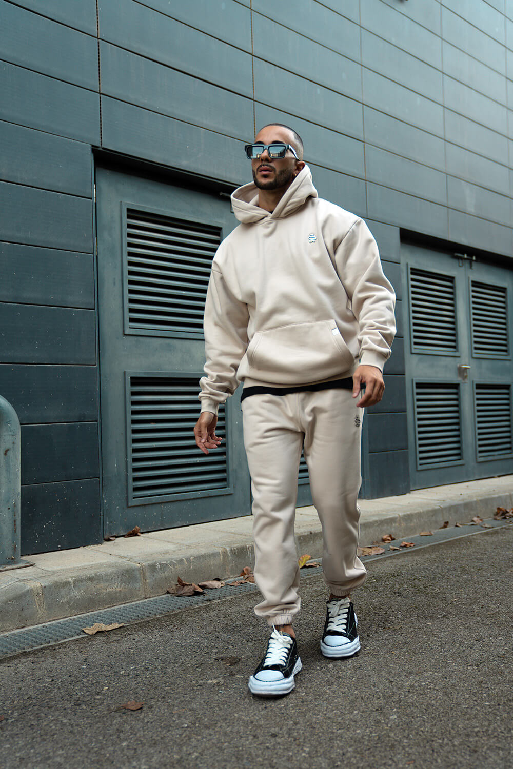 Core Luxe Hoodie - Beige