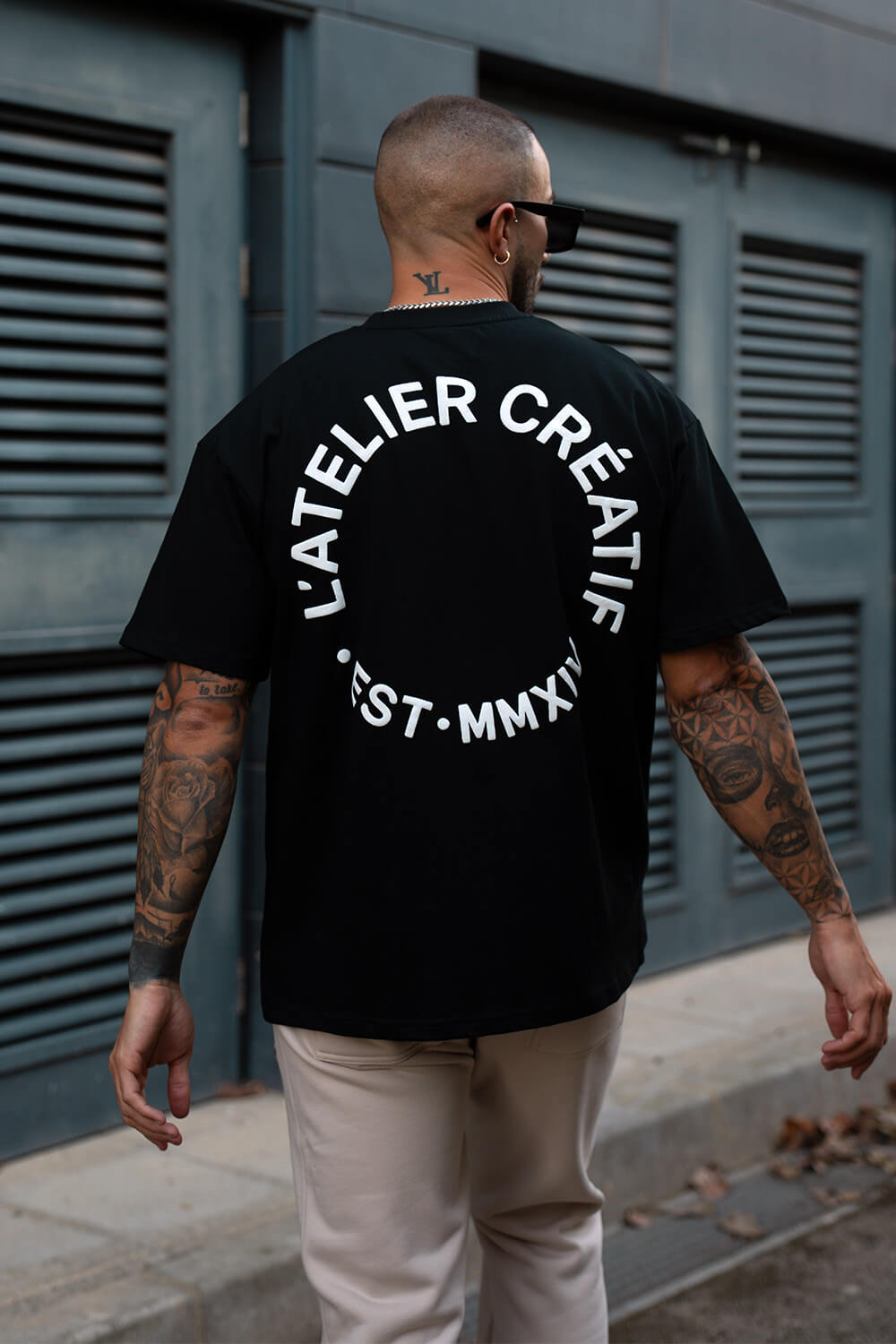 Atelier Circle Tee - Black