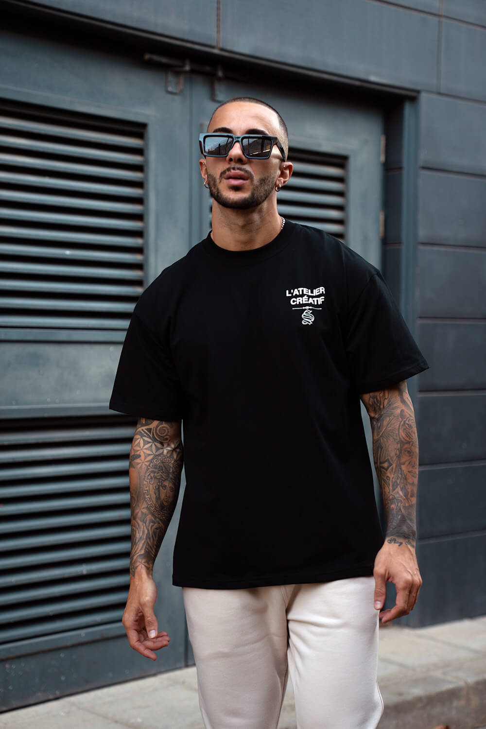 Atelier Circle Tee - Black