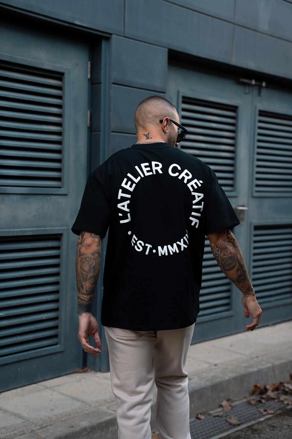 Atelier Circle Tee - Black