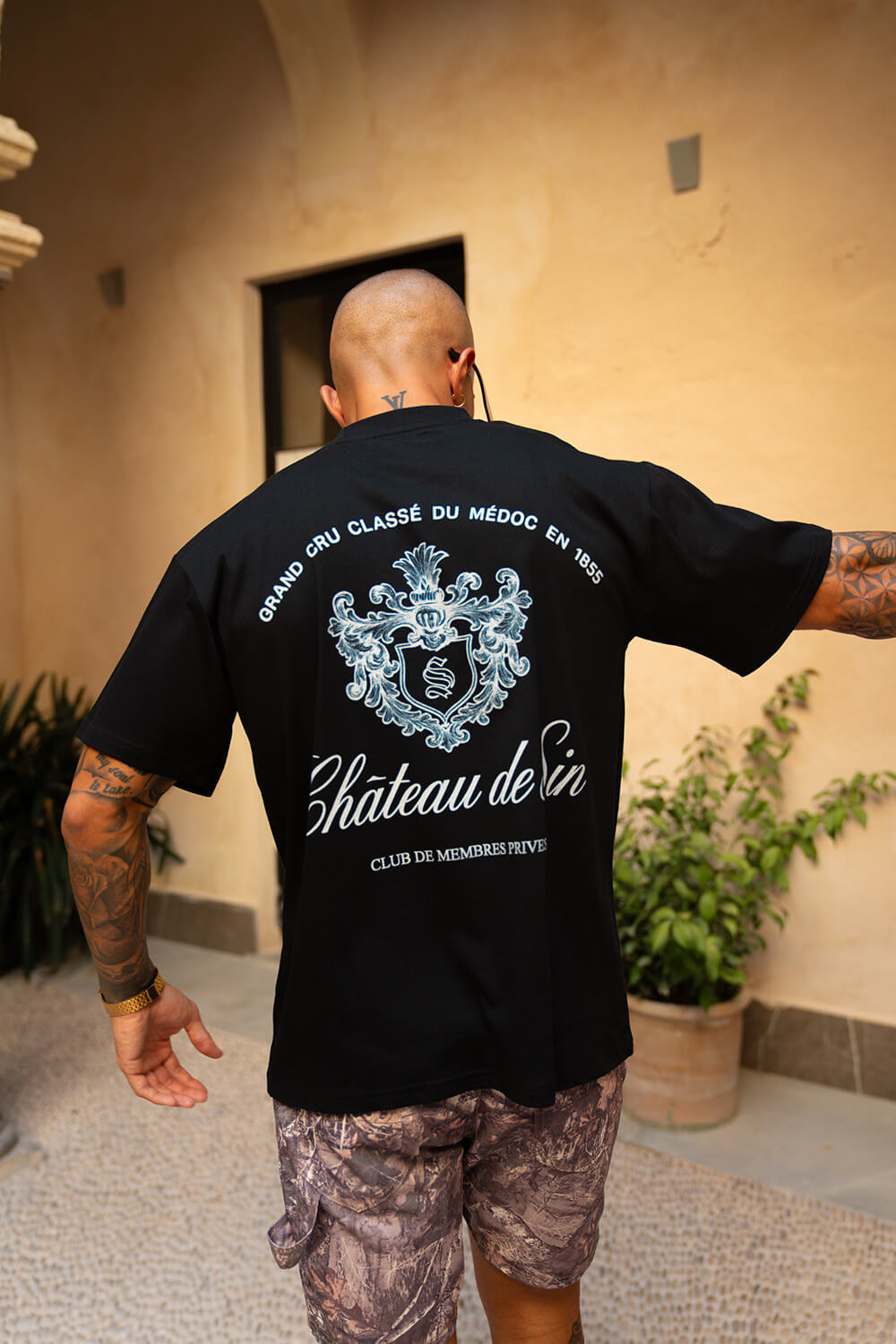 Chateau Club Tee - Black