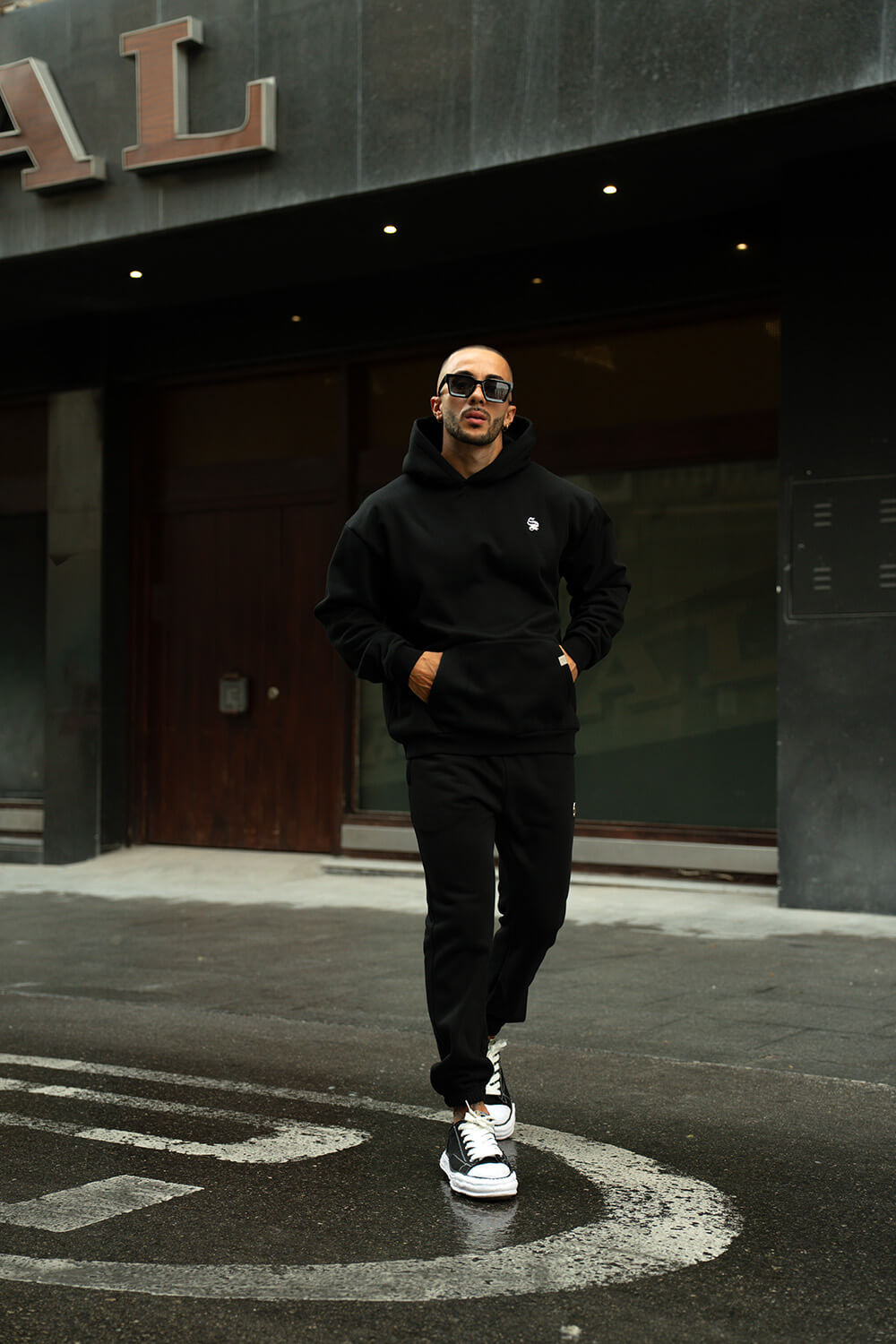 Core Luxe Hoodie - Black