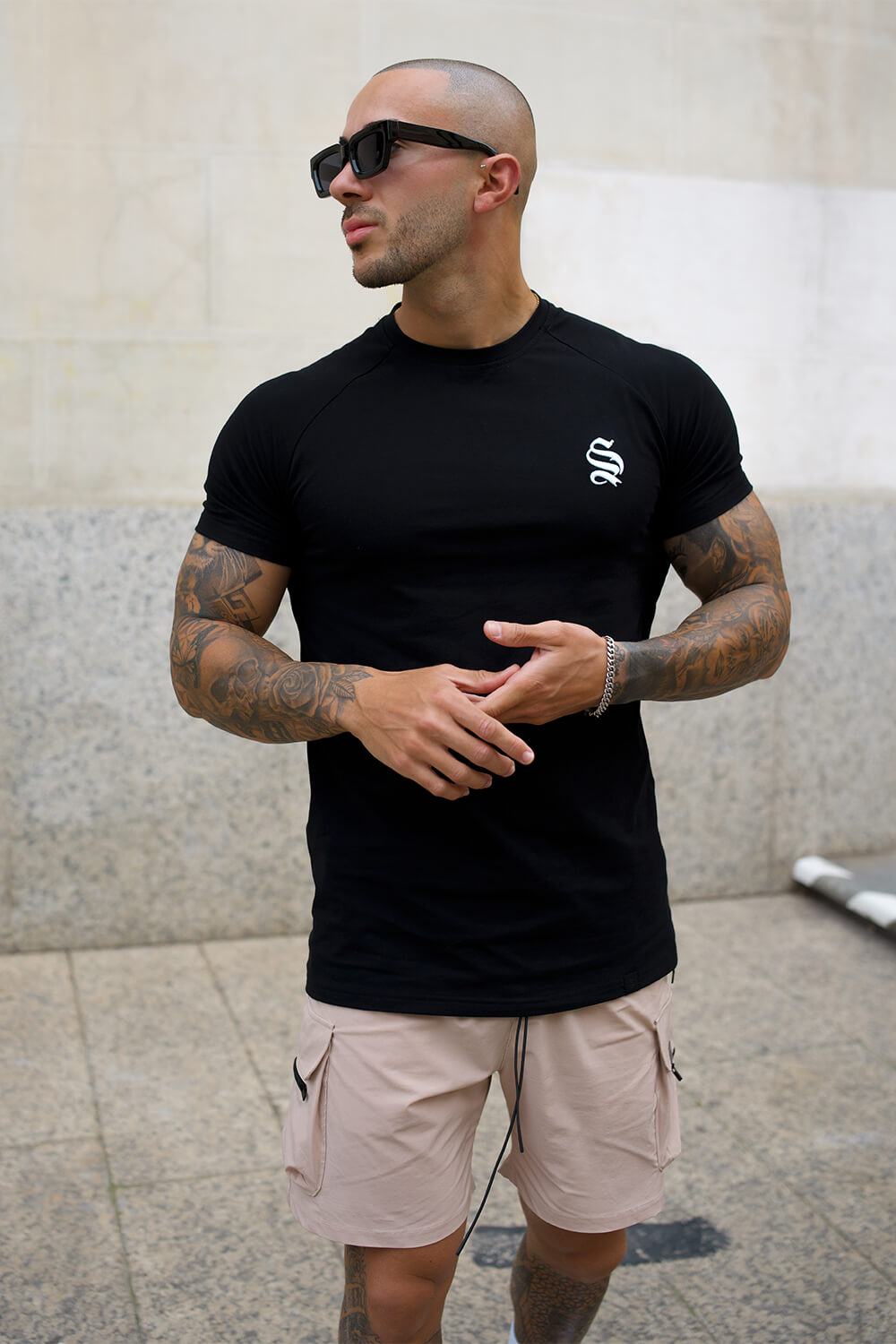 Core Tee 3-Pack - Black/Navy/White