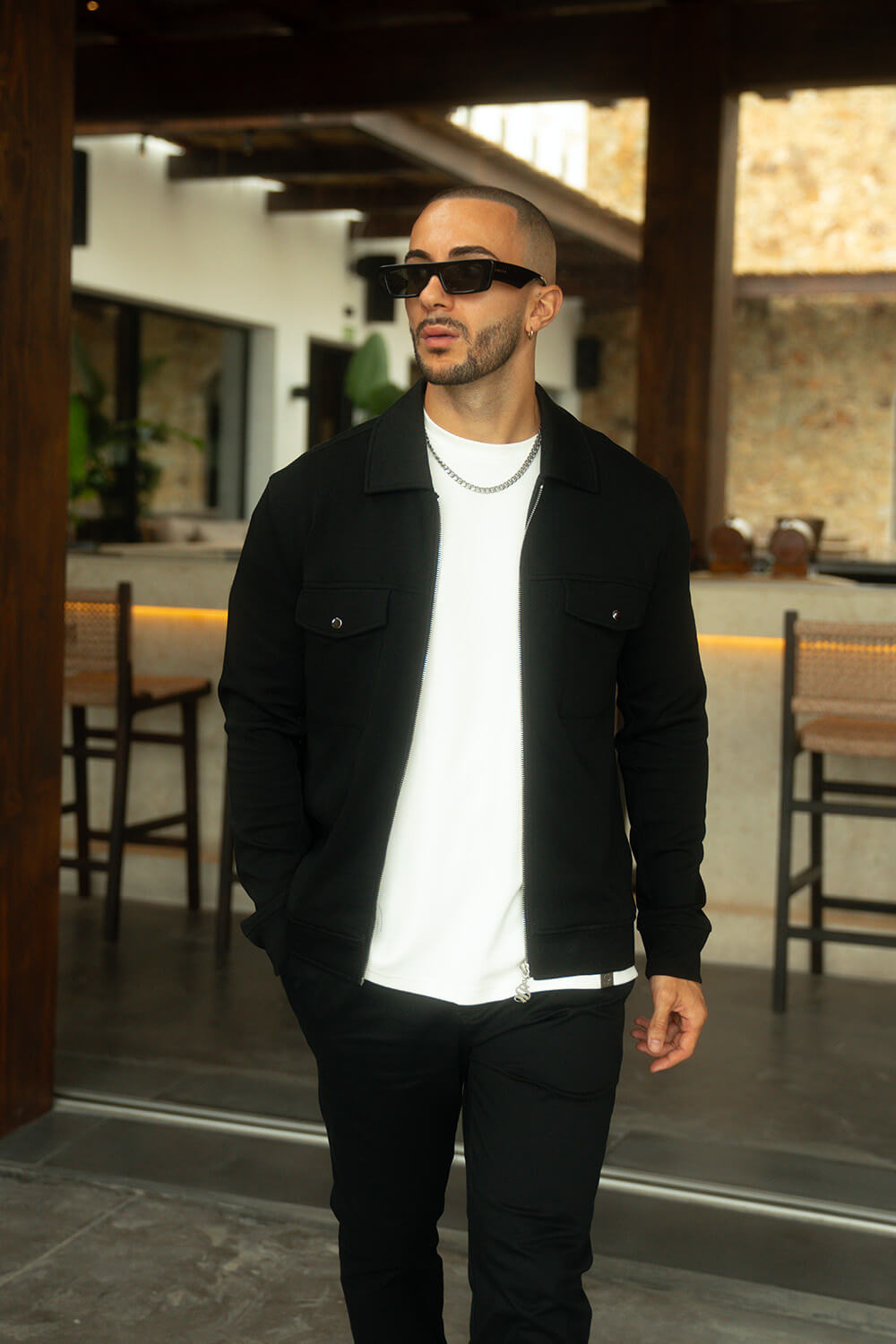 Mercer Overshirt - Black