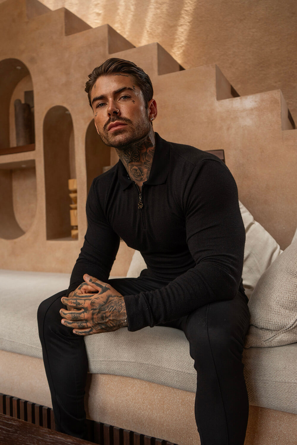 Monte Carlo Trousers - Black