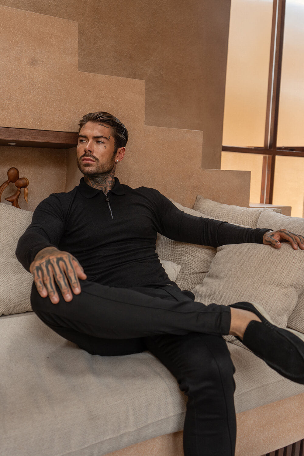 Monte Carlo Trousers - Black