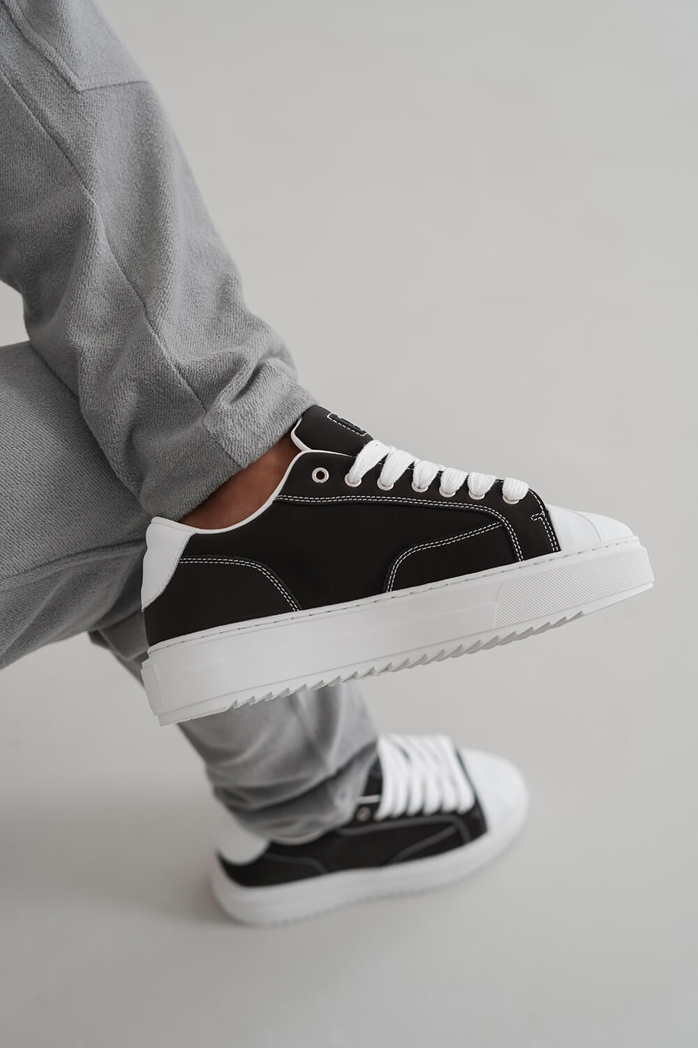 Onyx-Sneaker – Schwarz/Weiß