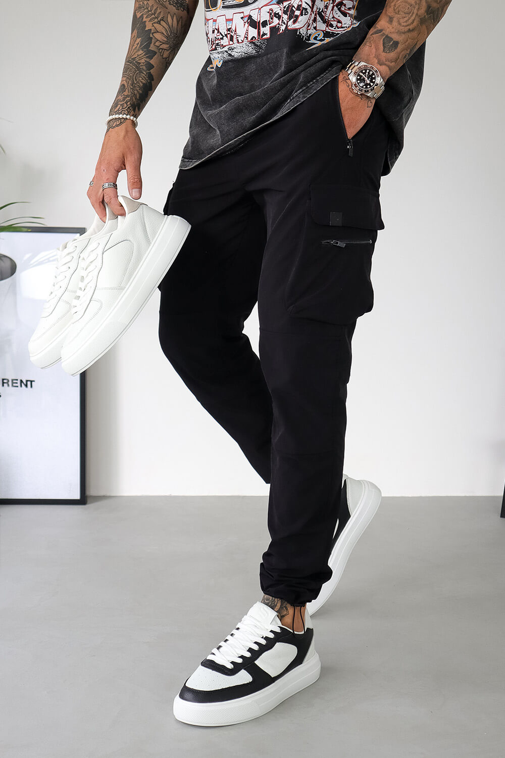 Raptor Cargo Pants - Black