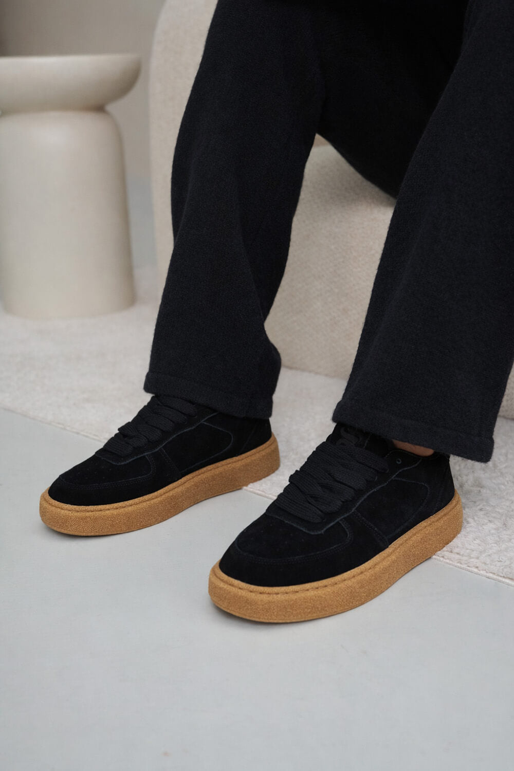 Regent Court Trainers - Black
