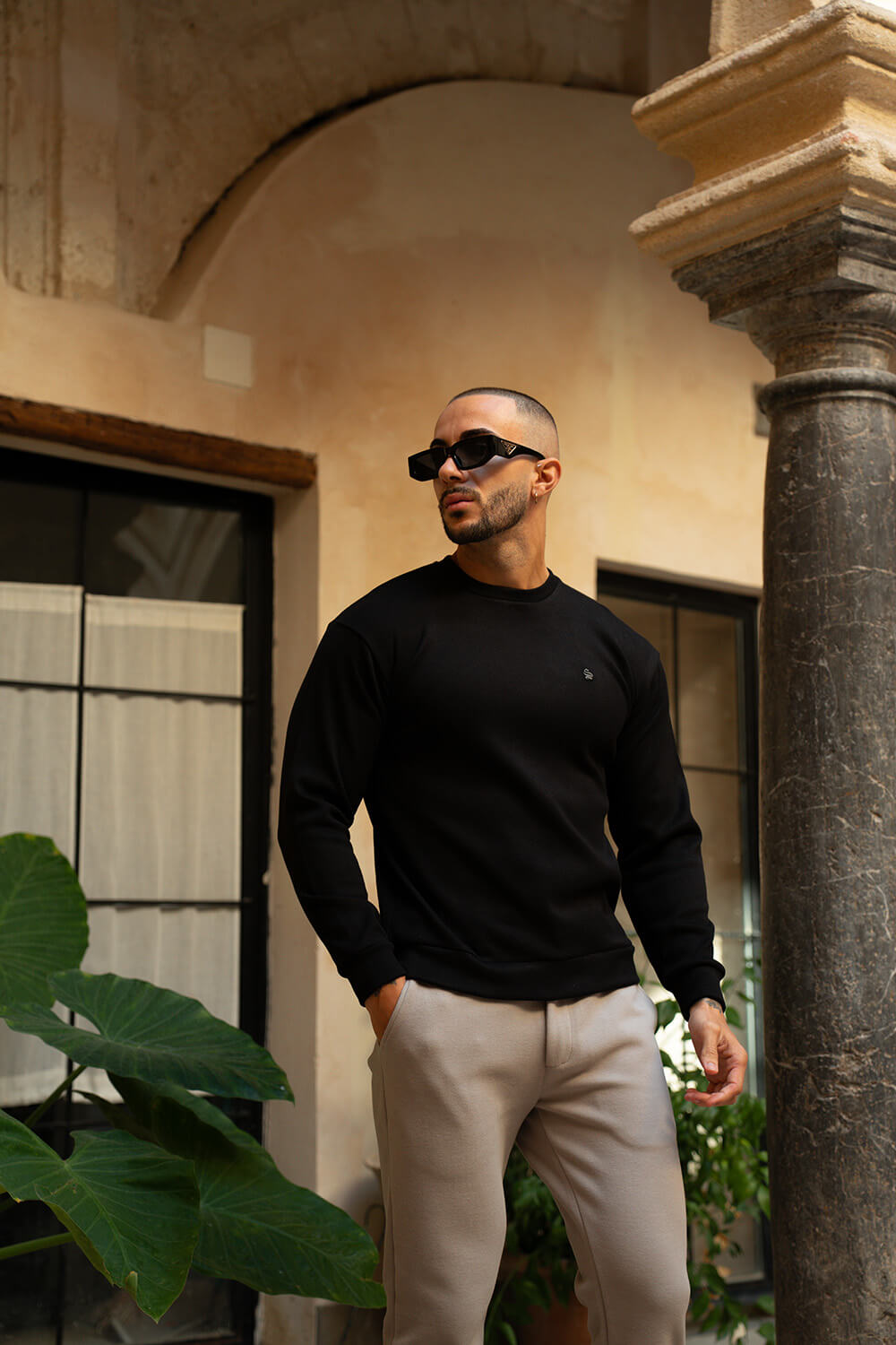 Sovrano Luxe Sweater - Black