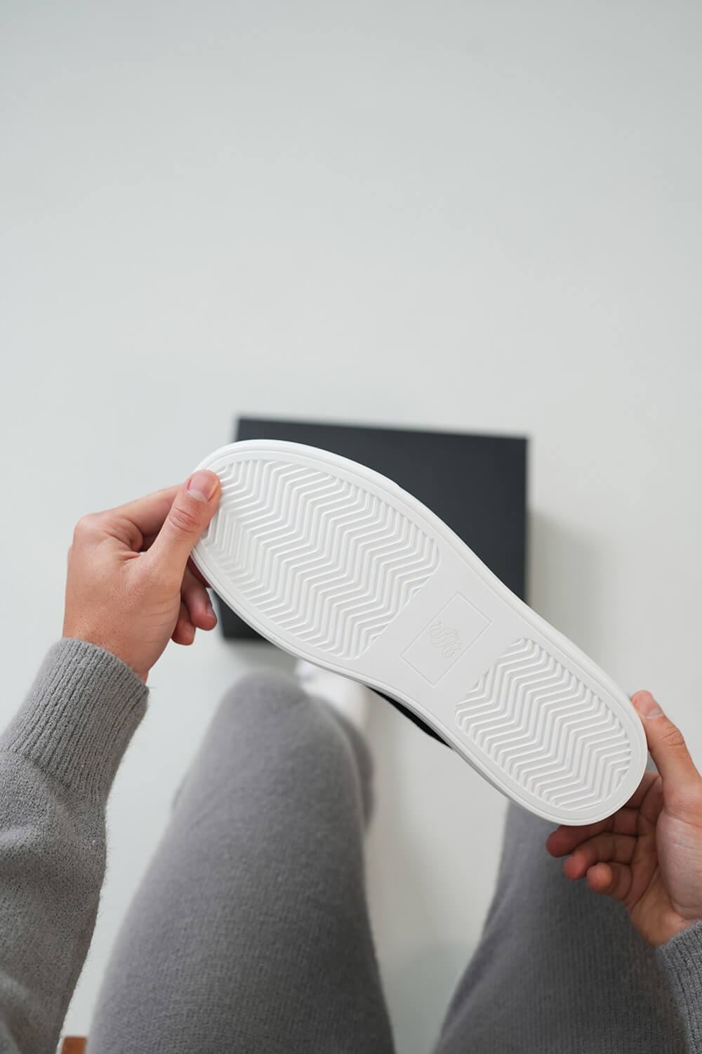 Court Suede Trainers - Black