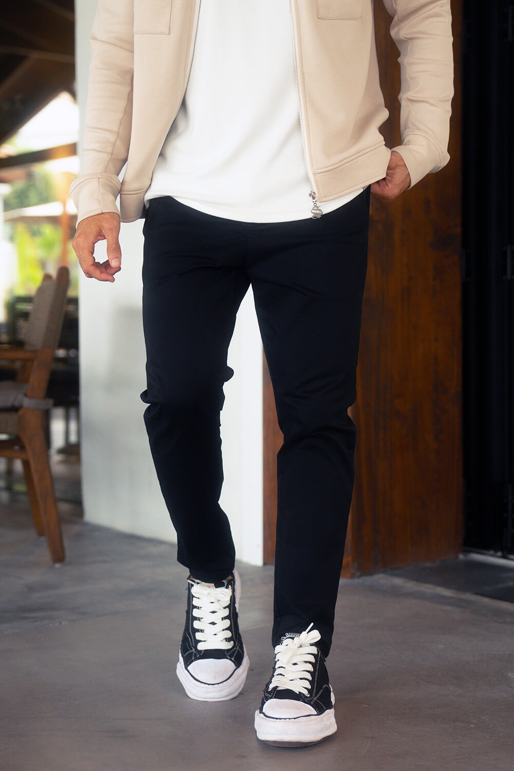 Verona Tech Chino - Black