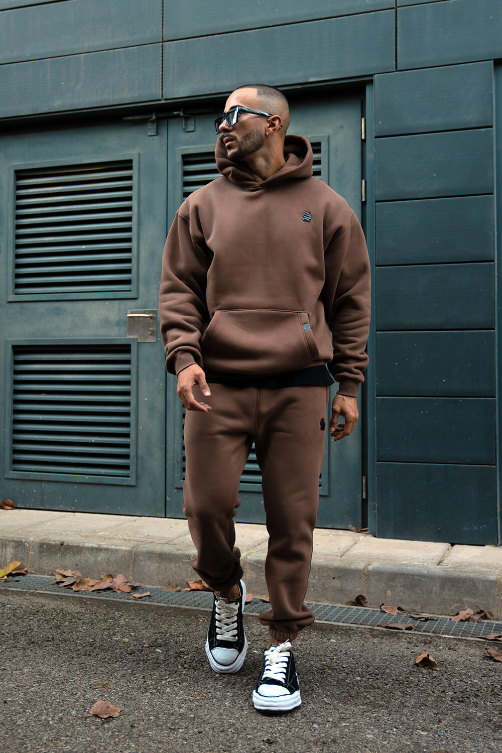 Core Luxe Joggers - Brown