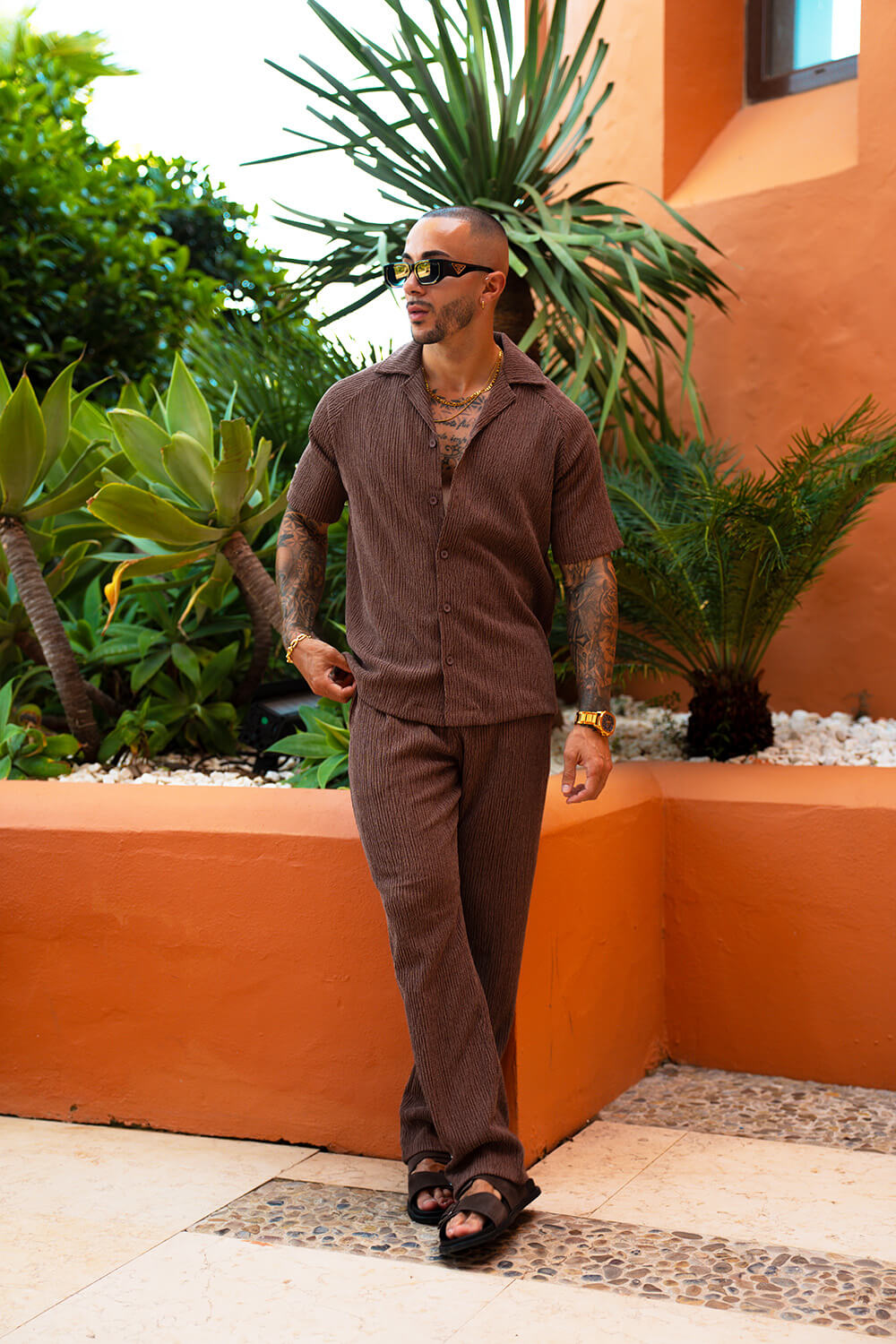 Casa Vero Trousers - Chocolate