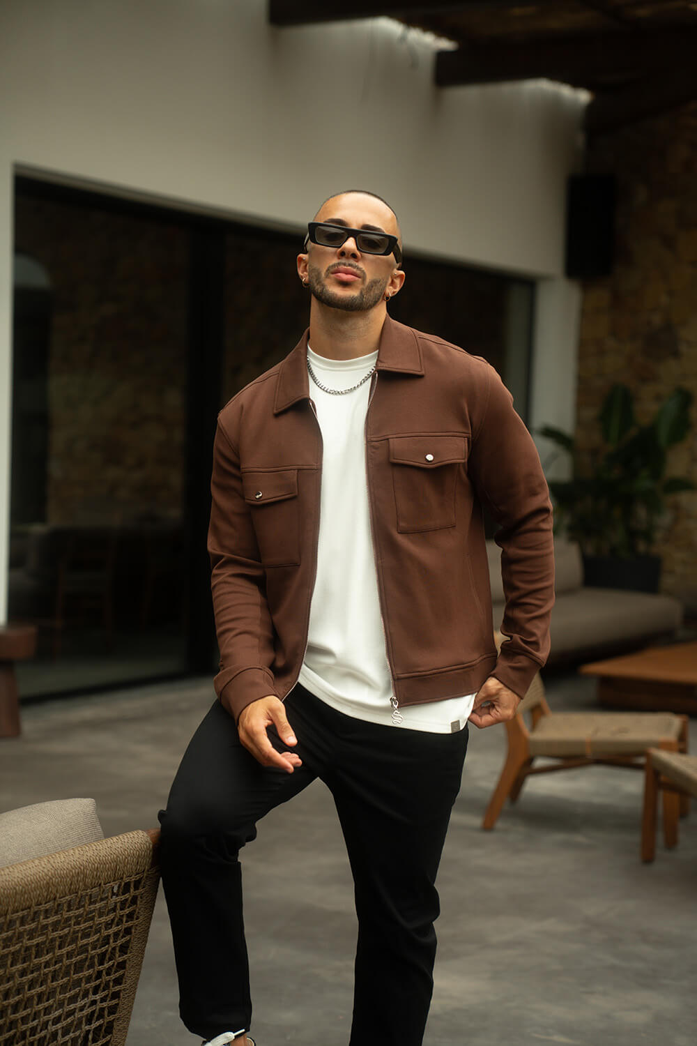 Mercer Overshirt - Chocolate