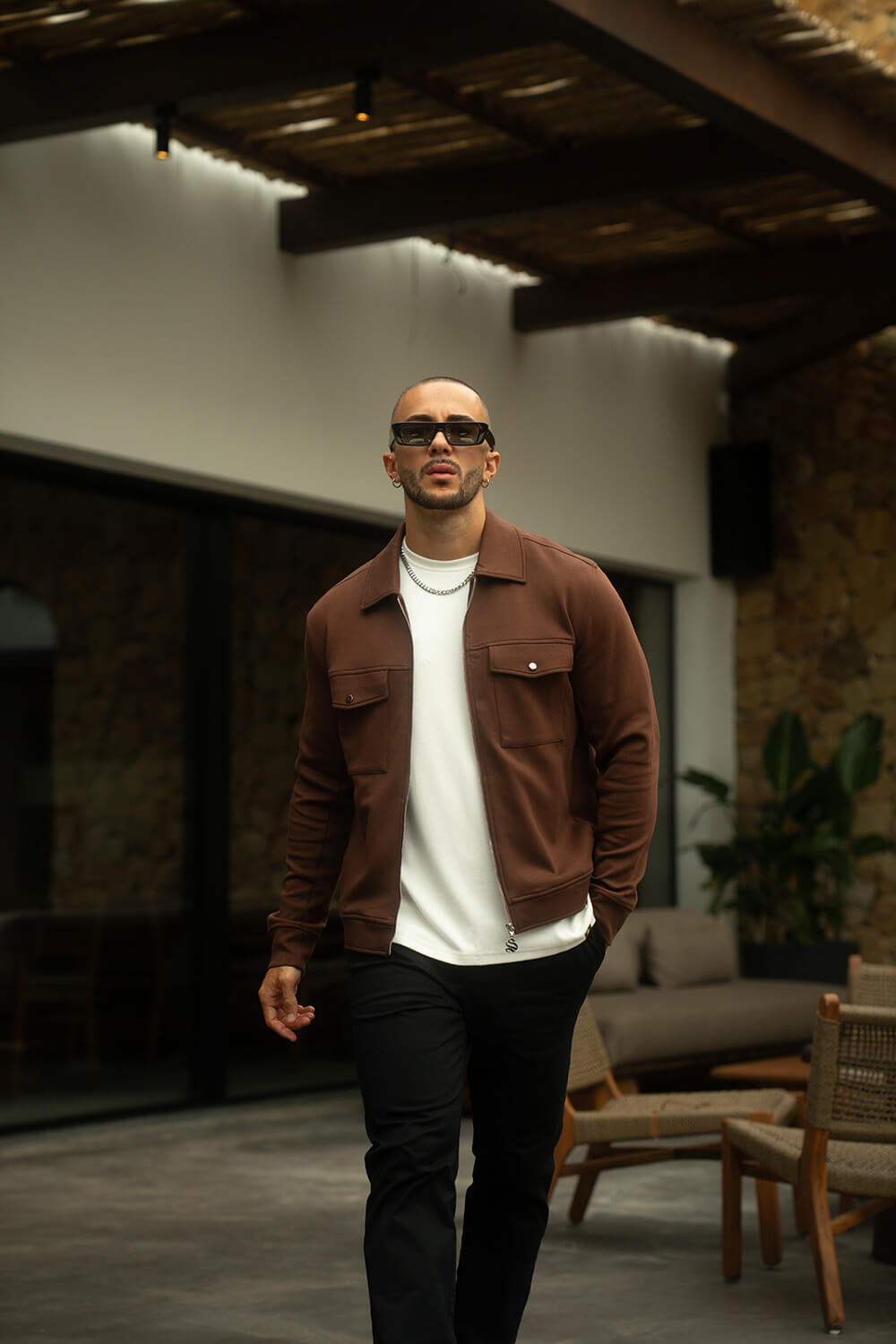 Mercer Overshirt - Chocolate