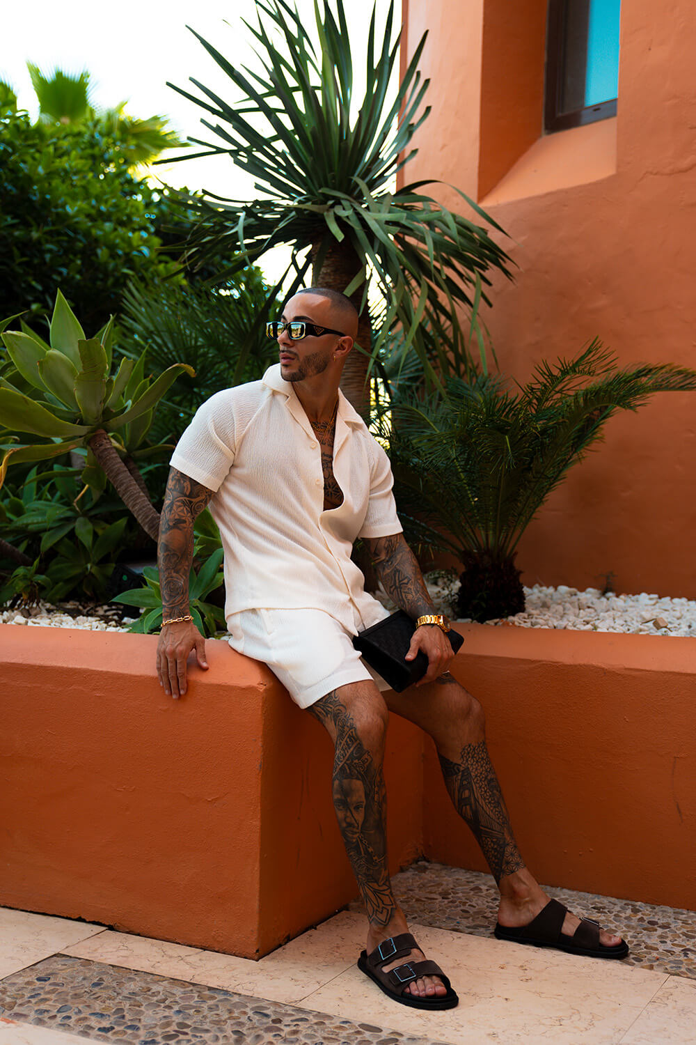 Casa Vero Shorts - Ecru