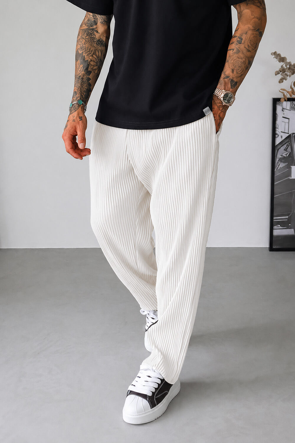Monaco Trousers - Ecru