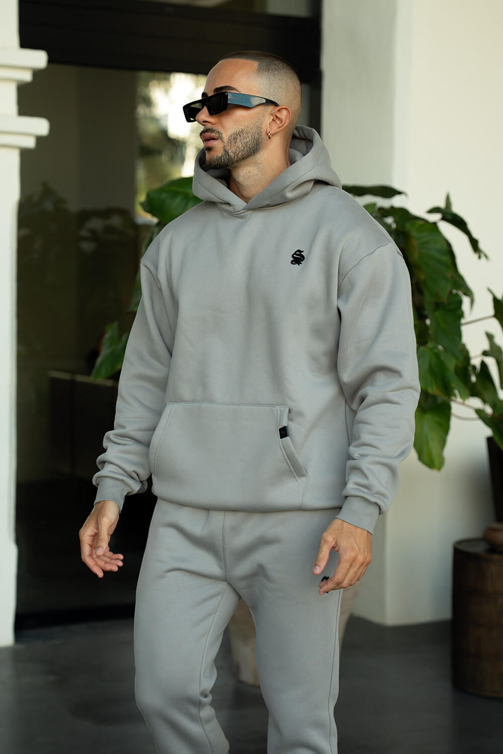 Core Luxe Hoodie - Fog