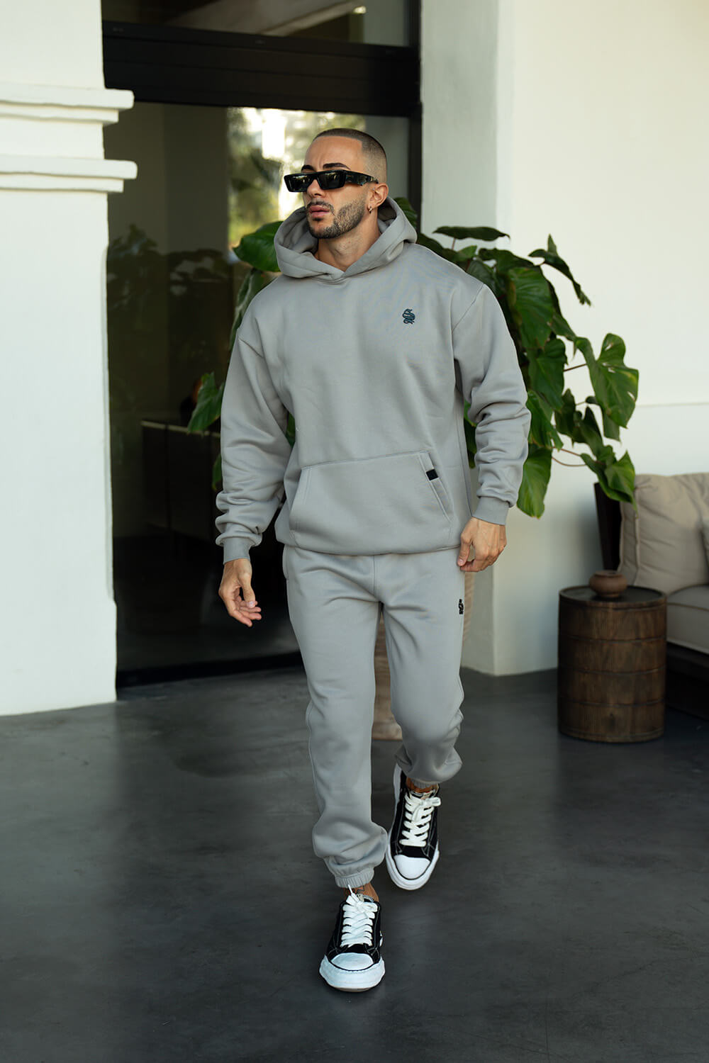 Core Luxe Hoodie - Fog