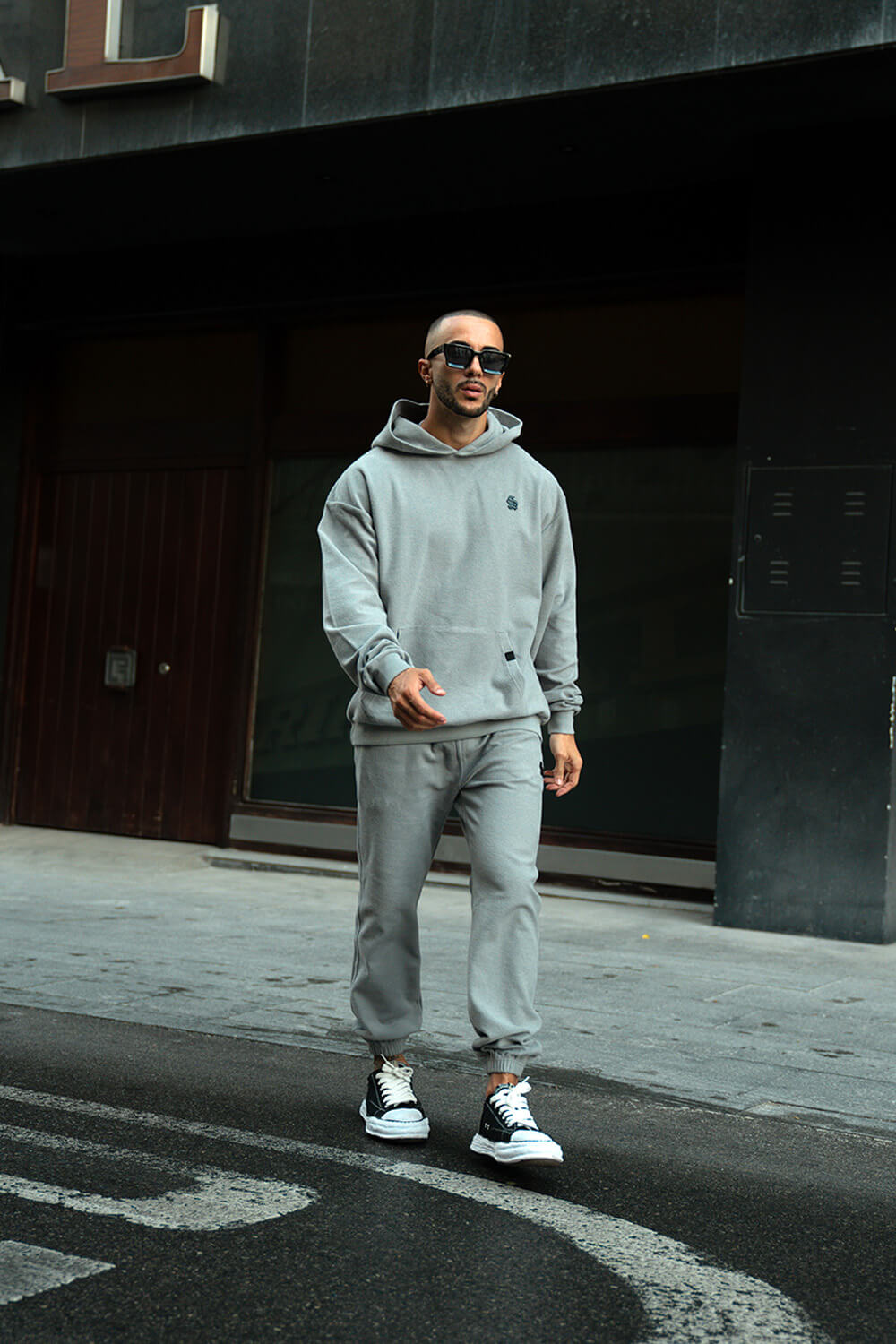 Brushed Luxe Joggers - Grey