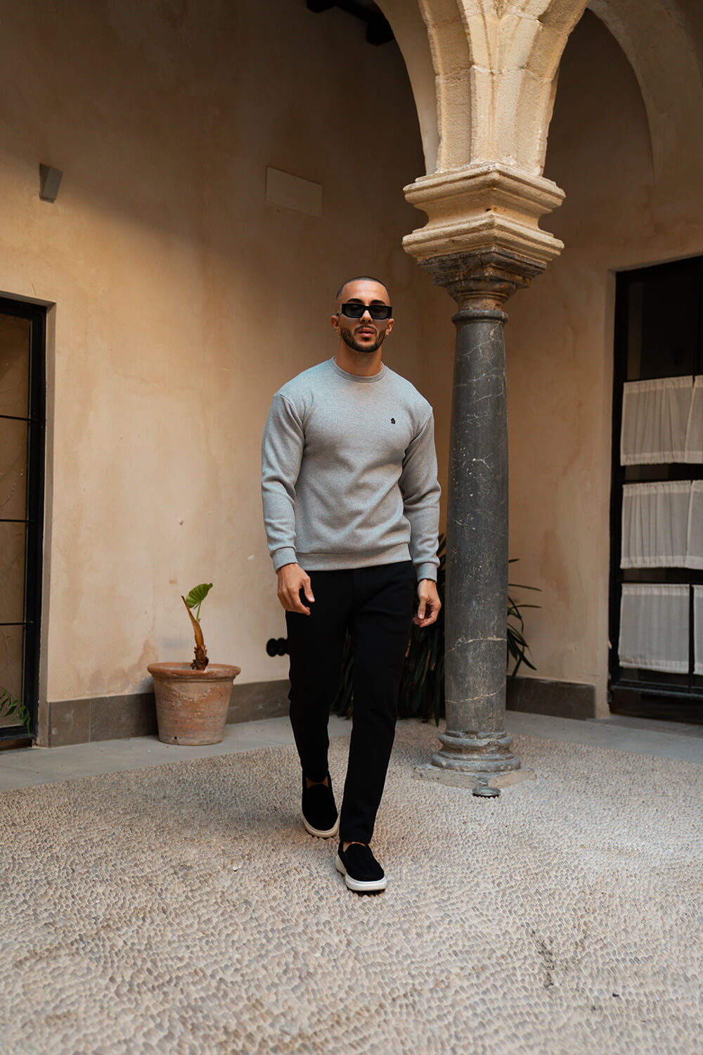 Sovrano Luxe Sweater - Grey