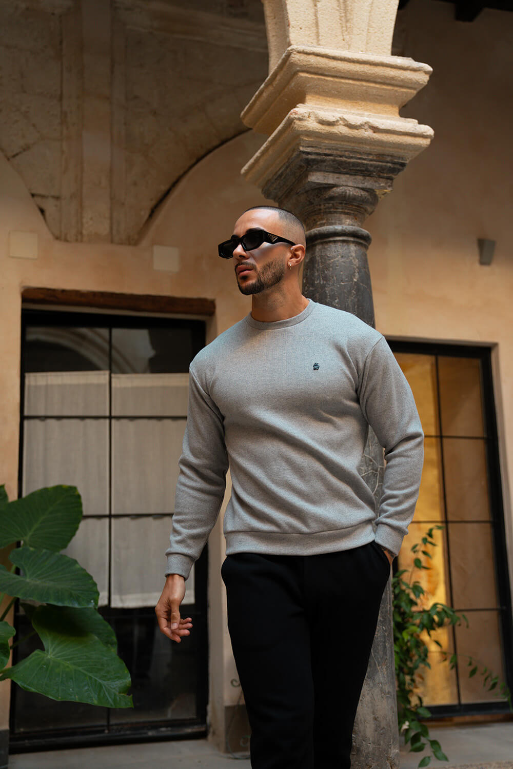 Sovrano Luxe Sweater - Grey