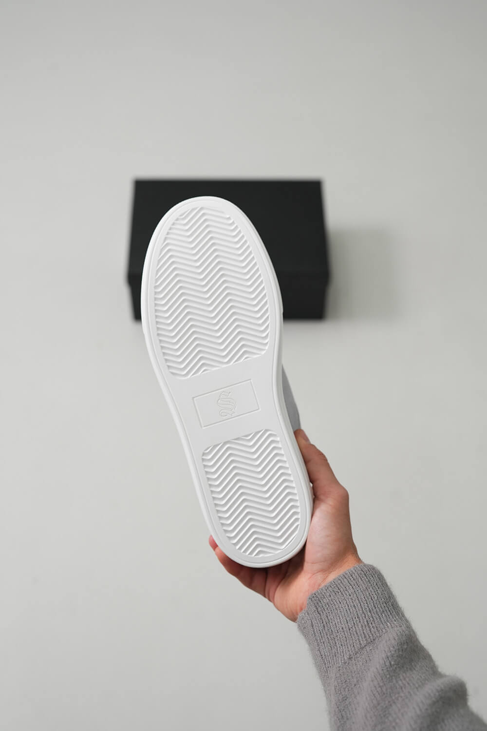 Court Suede Trainers - Grey