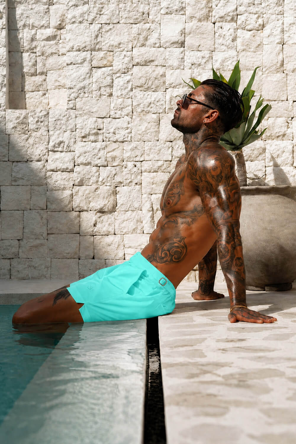 Amalfi Swim Shorts - Mint