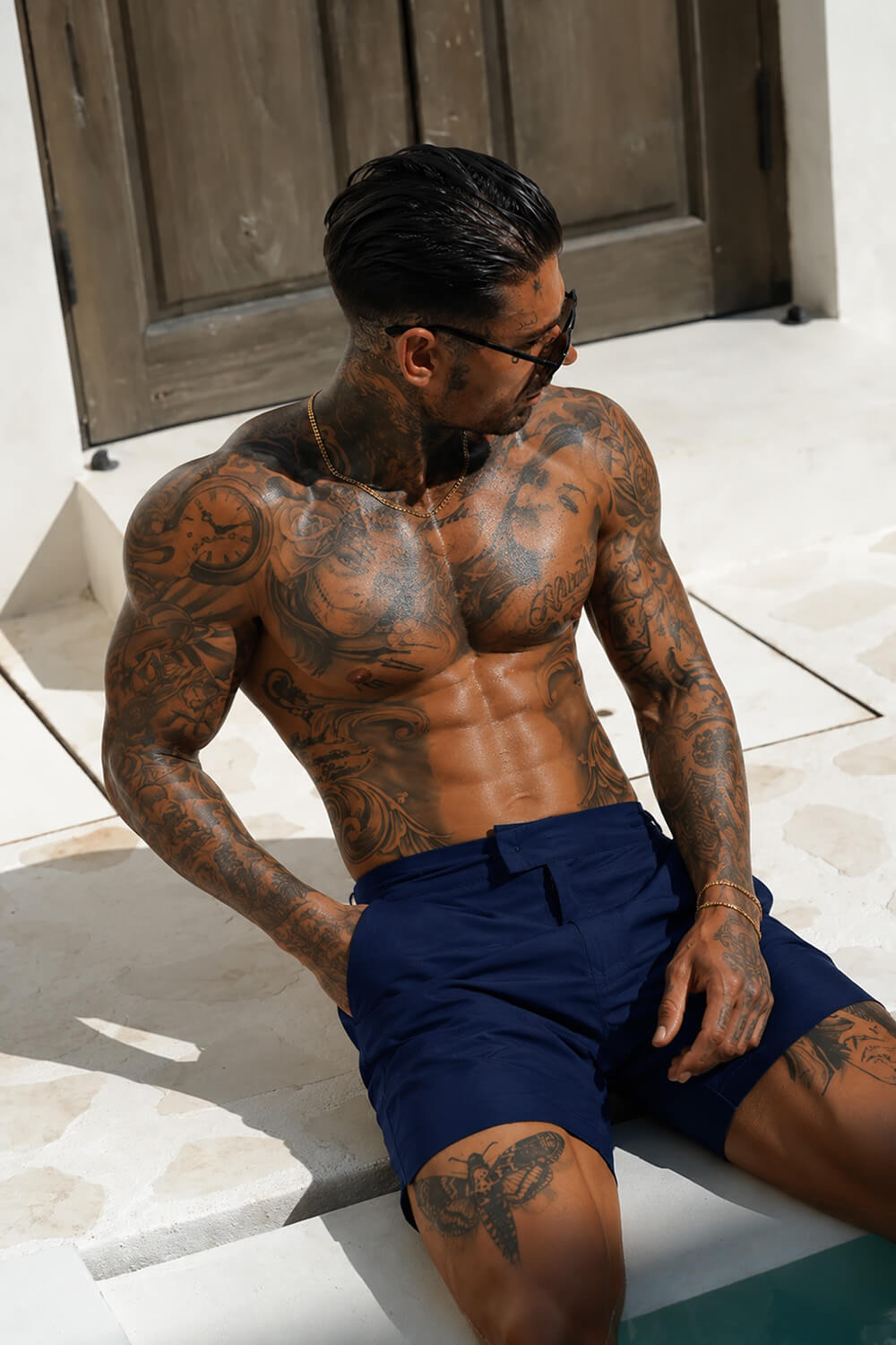 Amalfi Swim Shorts - Navy