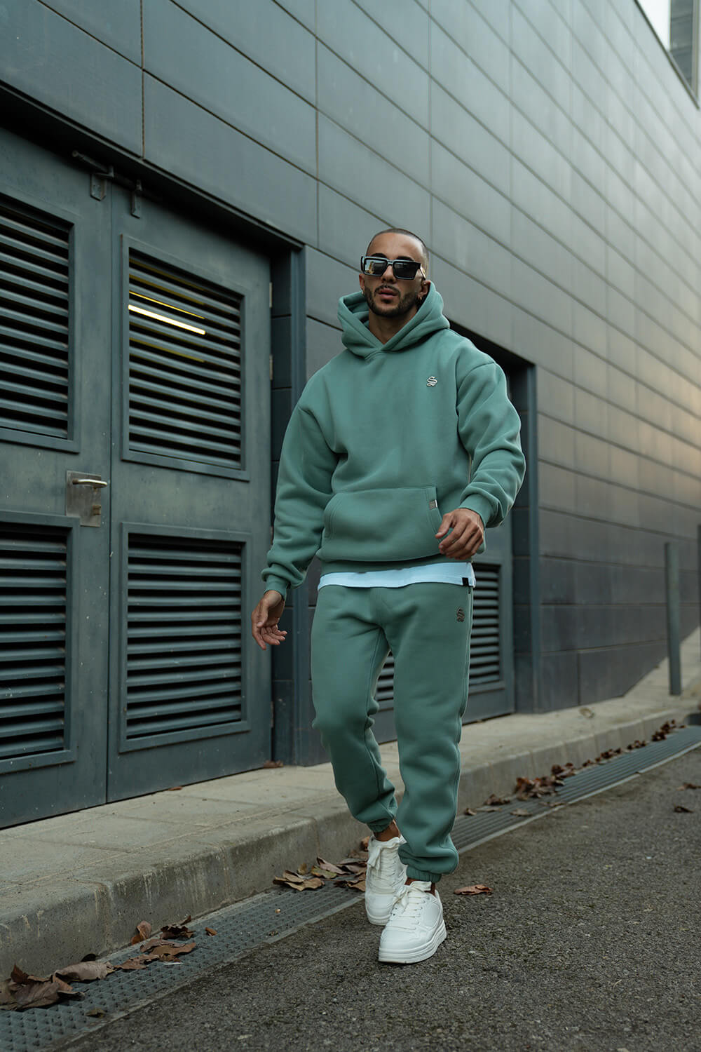 Core Luxe Hoodie - Sage