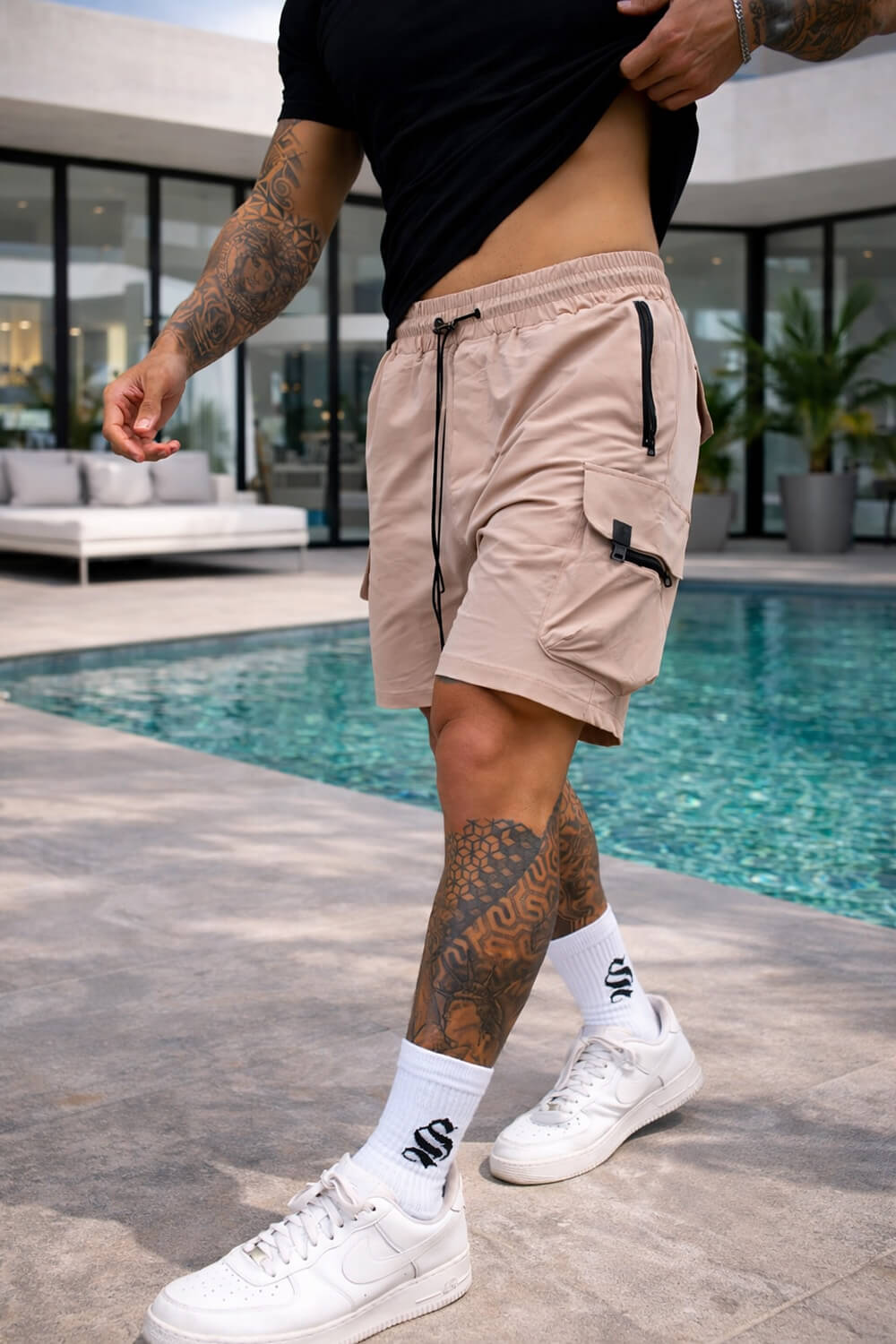 Raptor Cargo Shorts - Sand