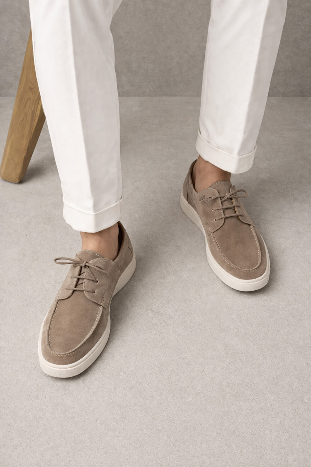 Deck Shoe - Taupe