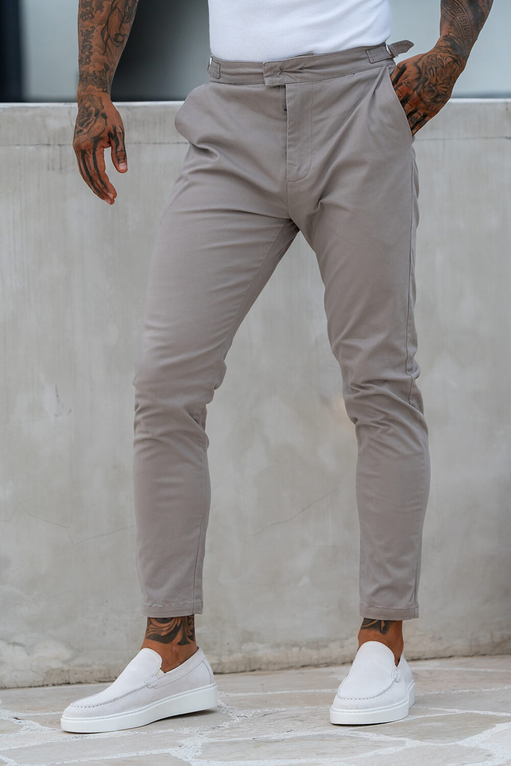 Pantalones chinos Sanremo - Beige