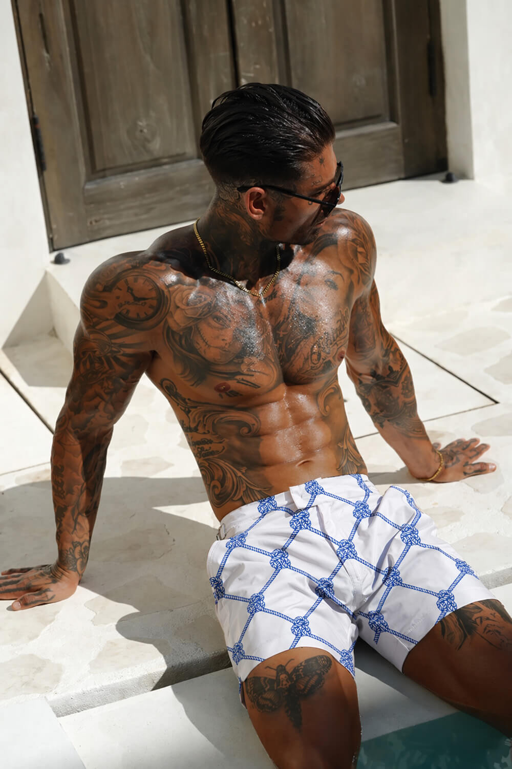 Amalfi Yacht Shorts - White