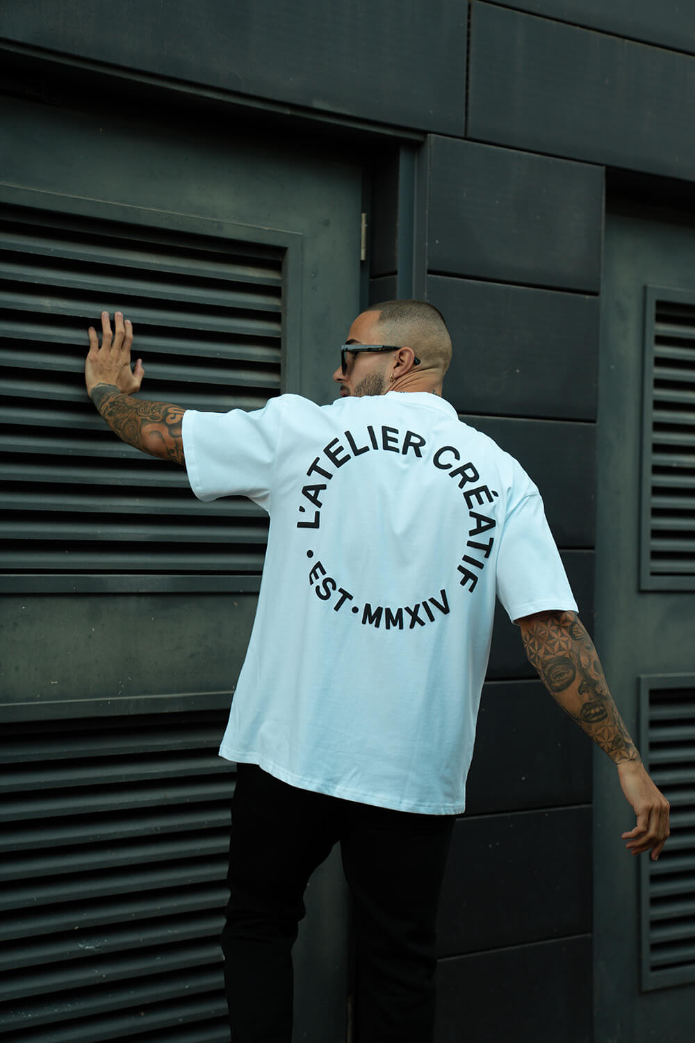 Atelier Circle Tee - White