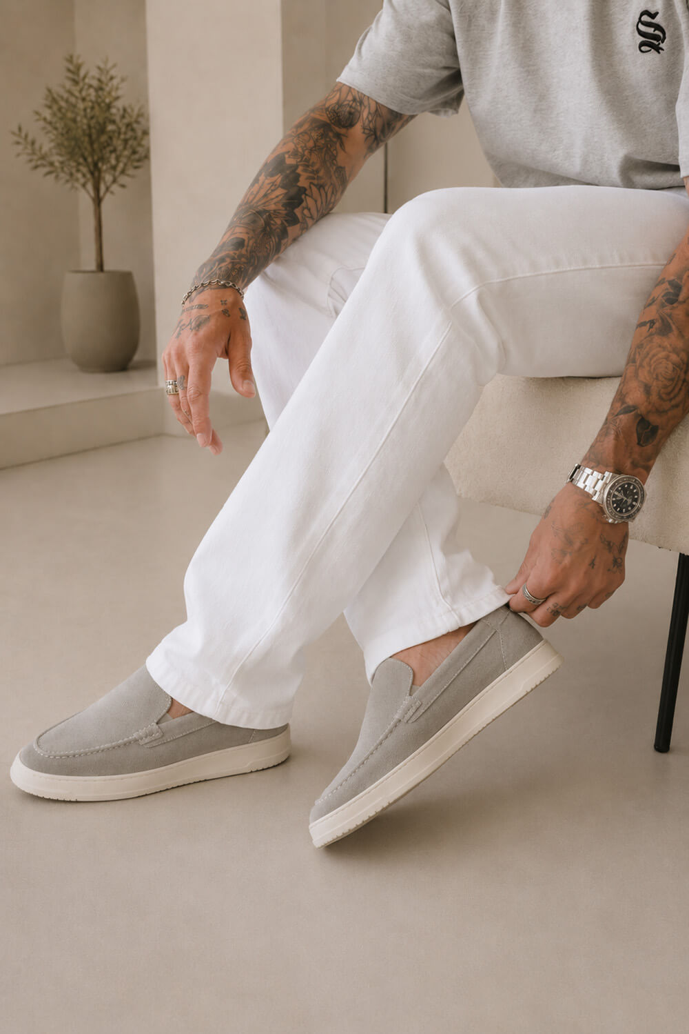 Solara Luxe Jeans - White