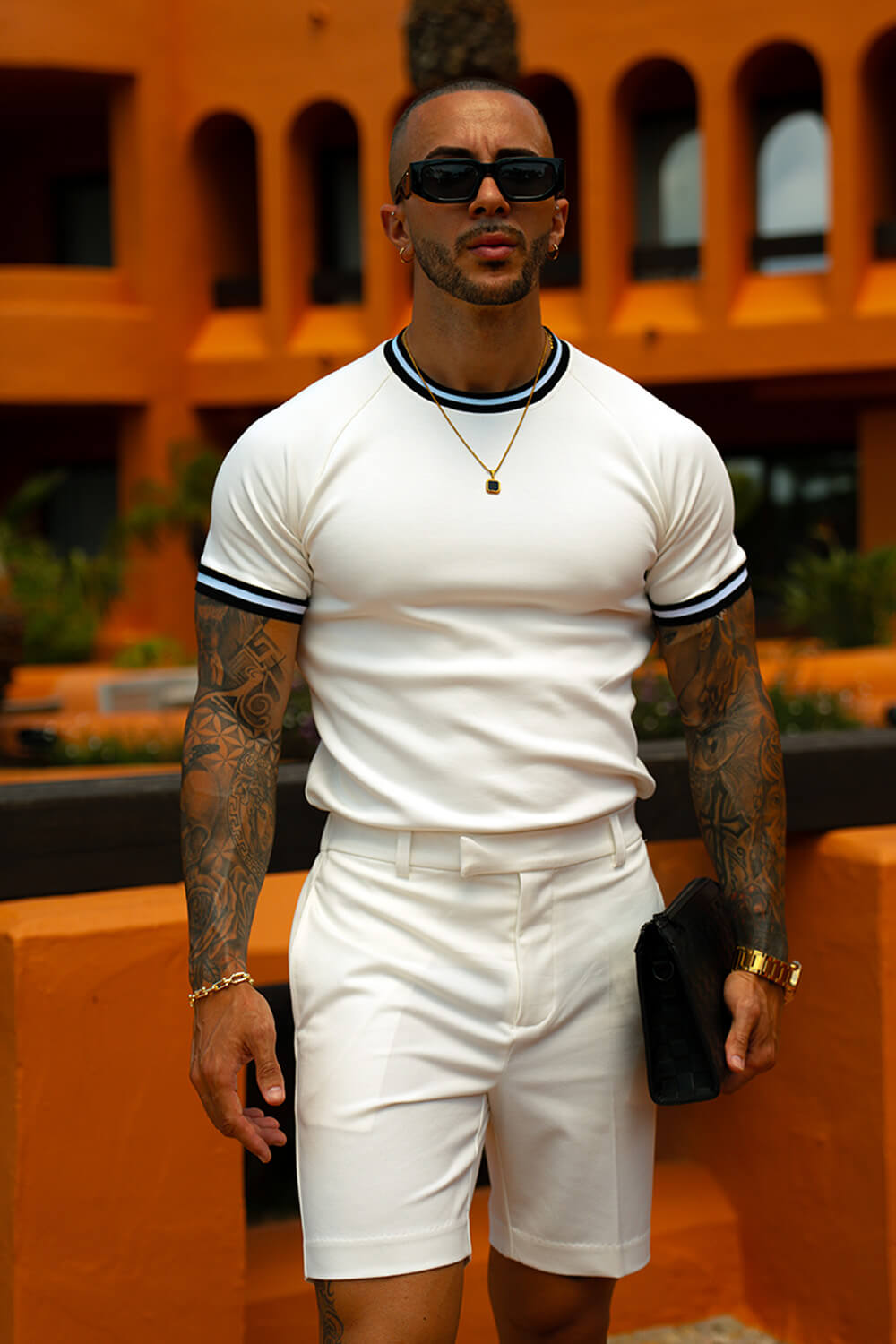 Velari Luxe Tee - White