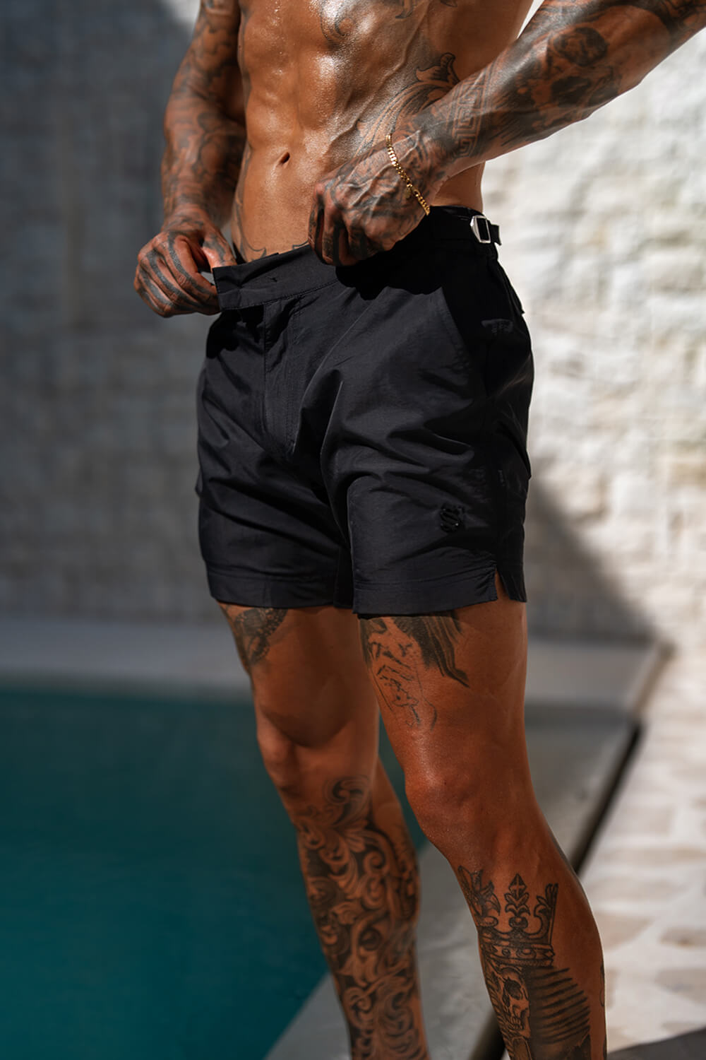 Amalfi Swim Shorts - Black