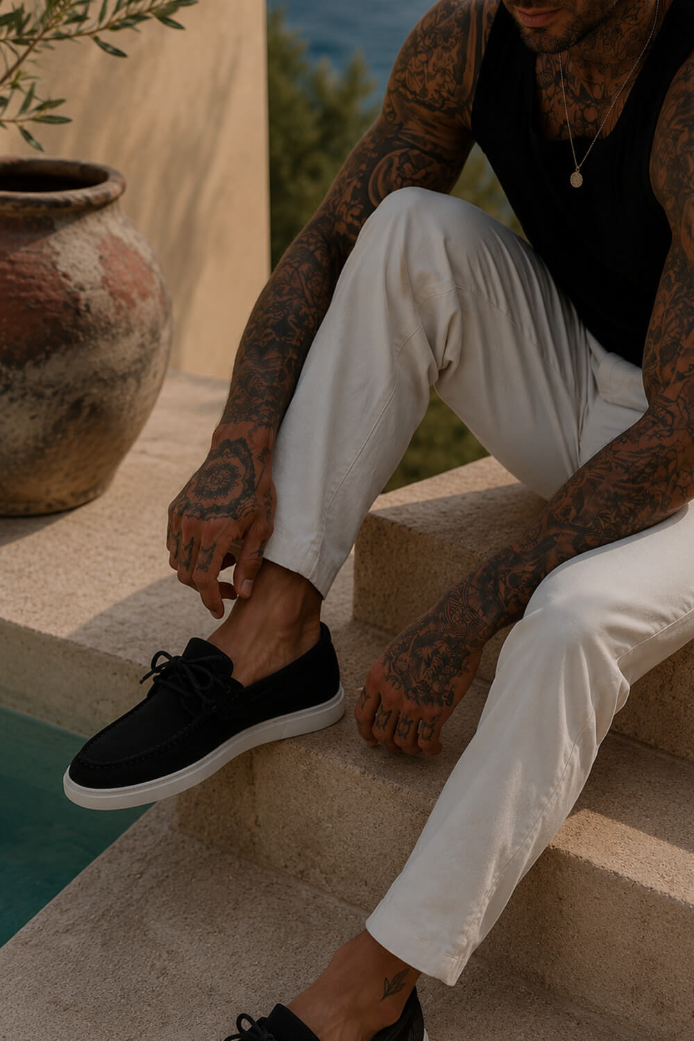 Deck Shoe - Black