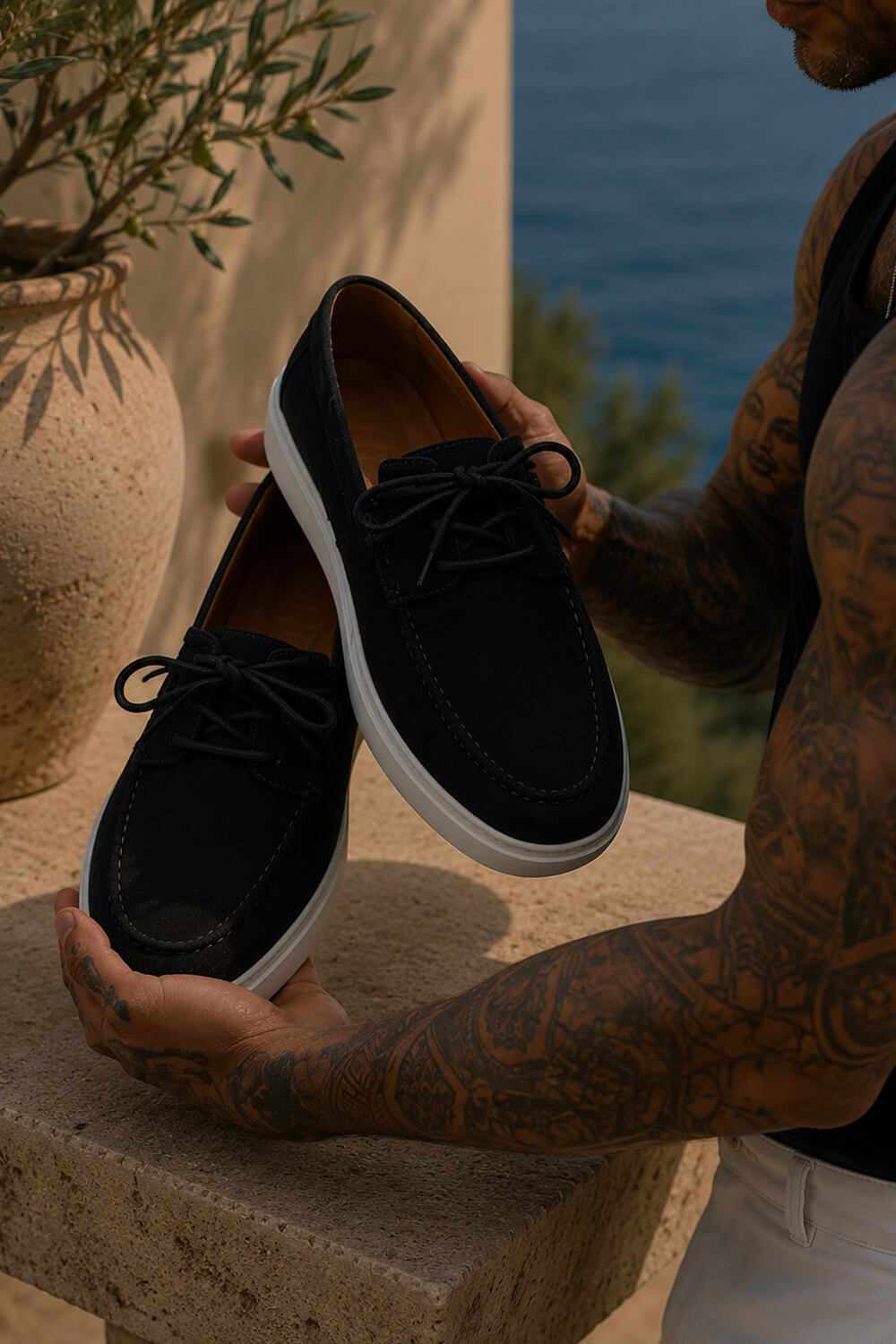 Deck Shoe - Black