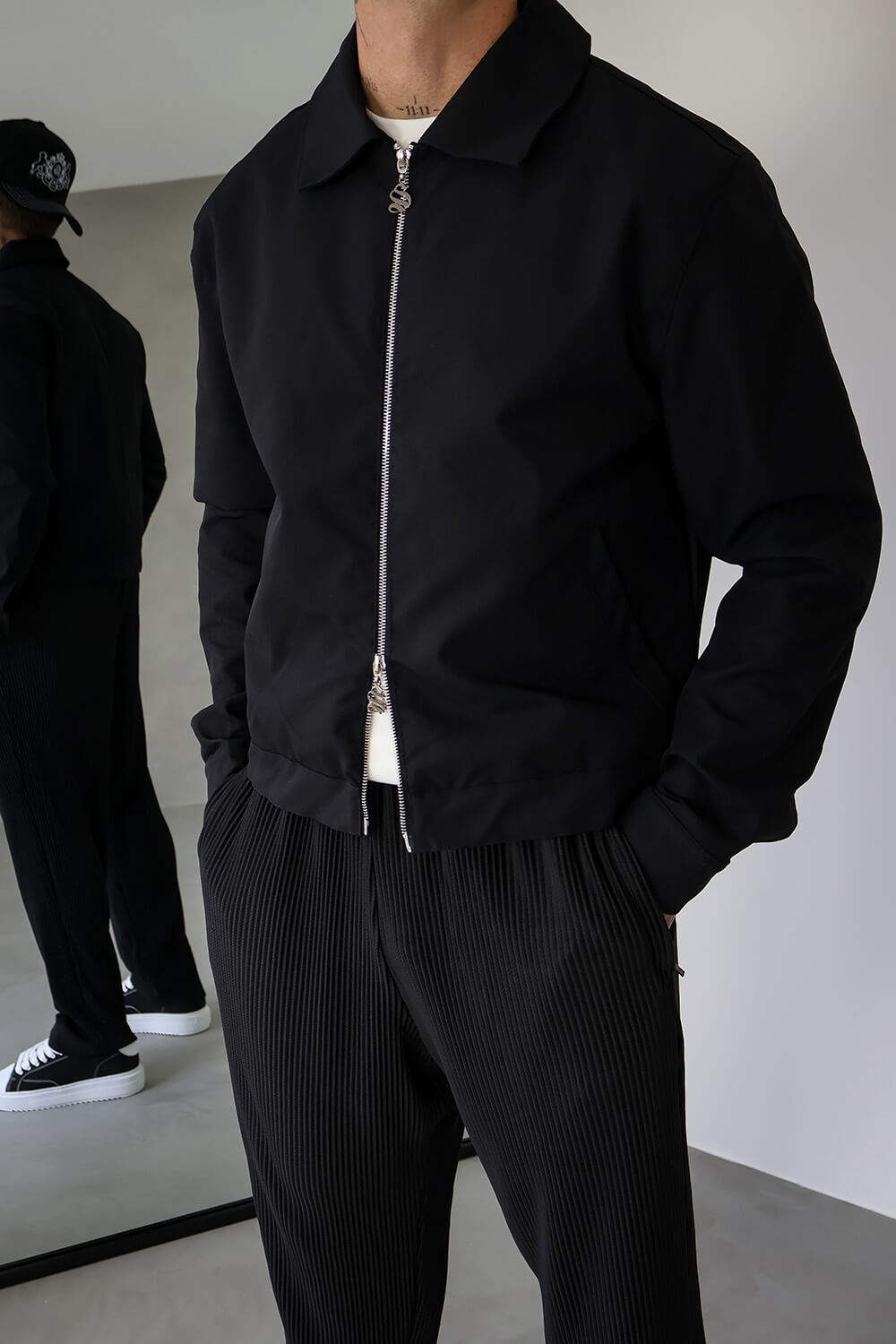Harrington Jacket - Black