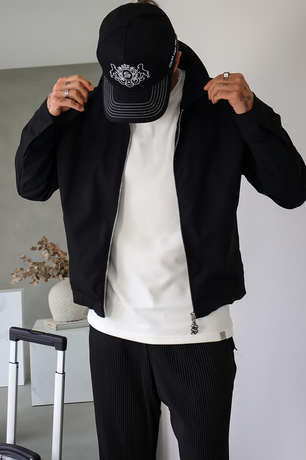 Harrington Jacket - Black