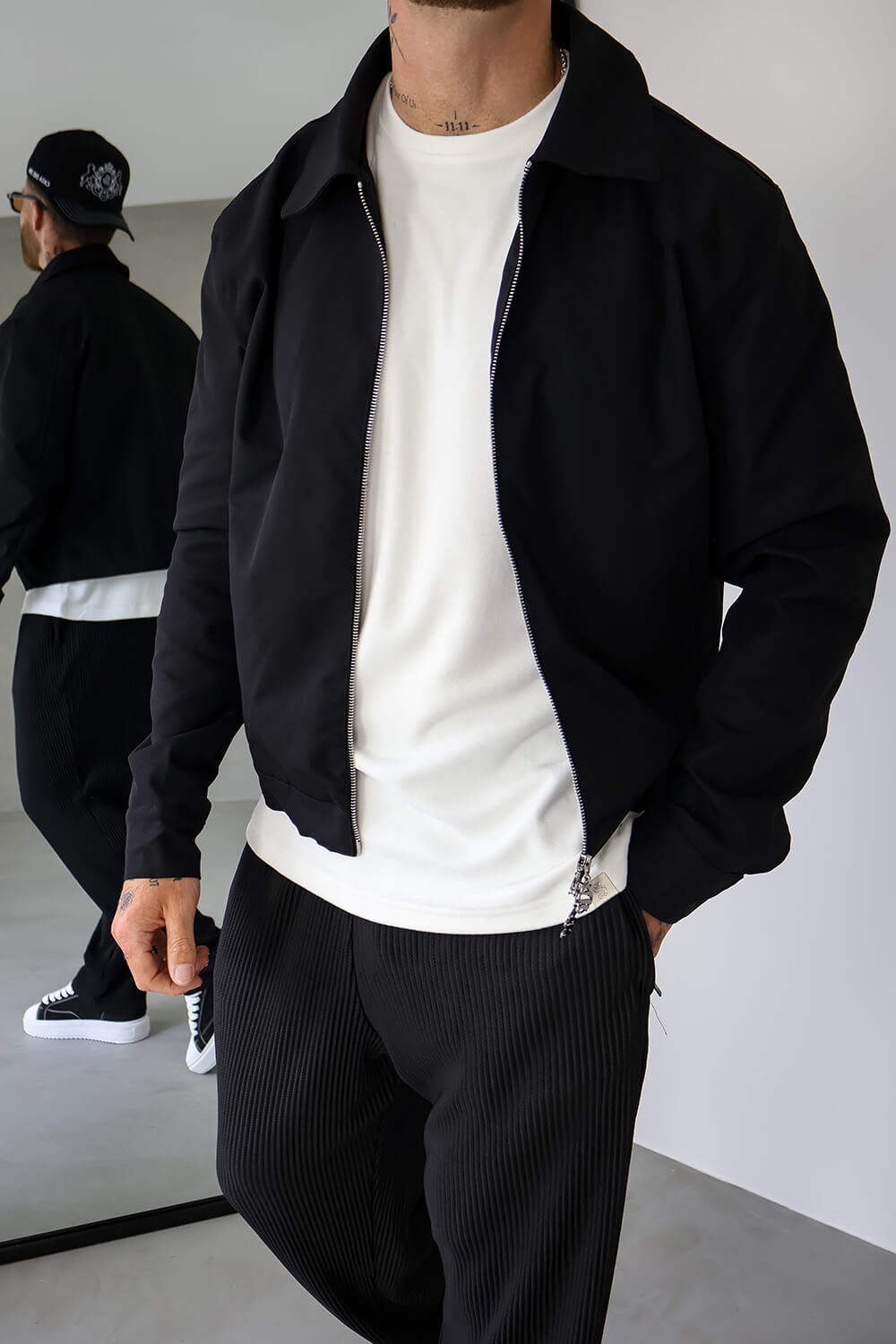 Harrington Jacket - Black