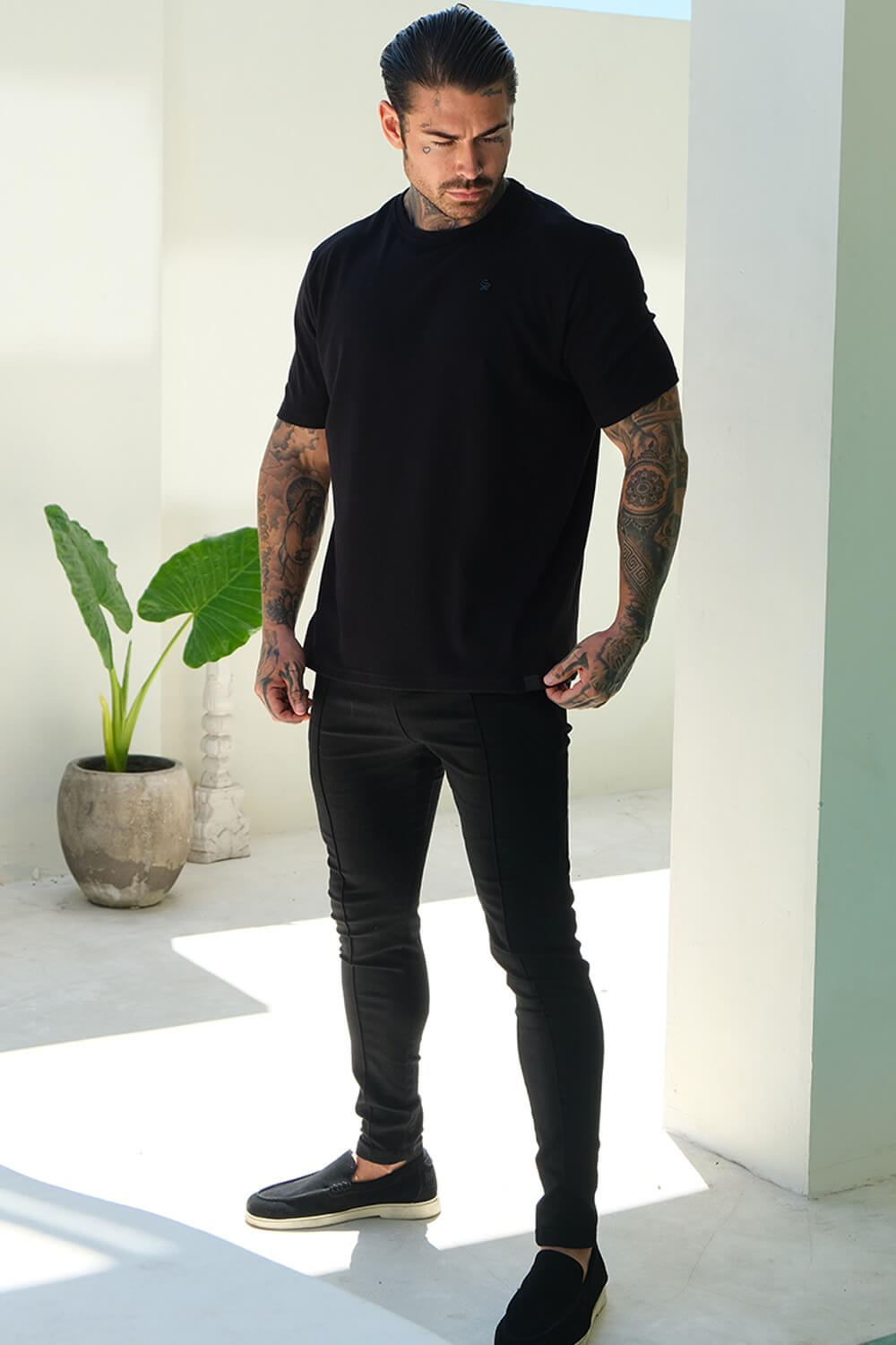 Luxe Core Tee - Black