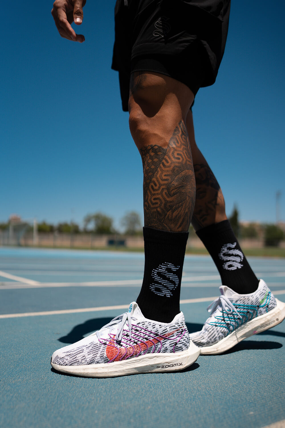 Motion Logo Socks (2 Pack) - Black